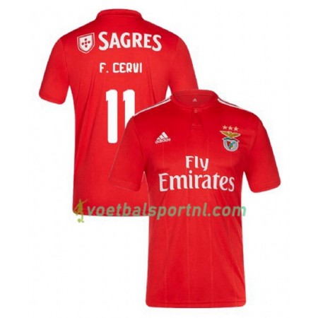 Benfica Franco Cervi 11 Thuis Shirt 2018-19